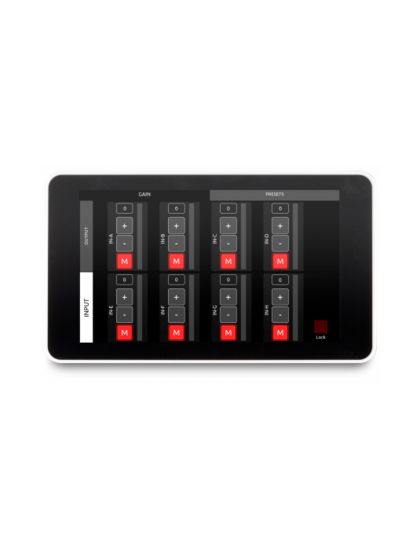 Ecran tactile 7Ppour matrices INTEGRAL, Alim.PoE. DA-INTEGRAL-WP3