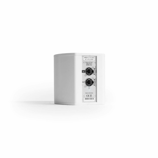 Enceinte active 2 voies 50W - 2 ports RJ45 AIREA NET - WH