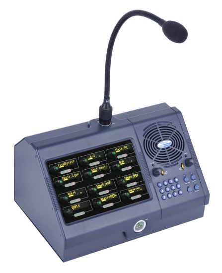 Panneau de table 12 touches Rotary- XLR4 Clear-Com V12RDDX4