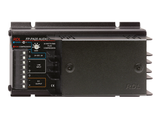 Amplificateur Audio Mono 20 W - RDL FP-PA20