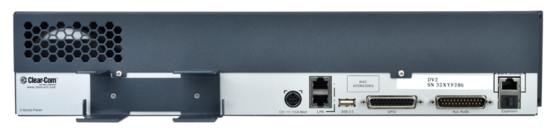 V-Series New IrisX panel 2RU 32 Lever, version XLR5 Clearcom