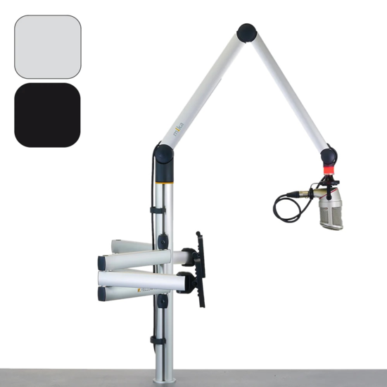 Pour 2 écrans, 1 mic : 2xYT3230, 1xYT3205, 1xYT3243, 1xYT3245 Yellowt