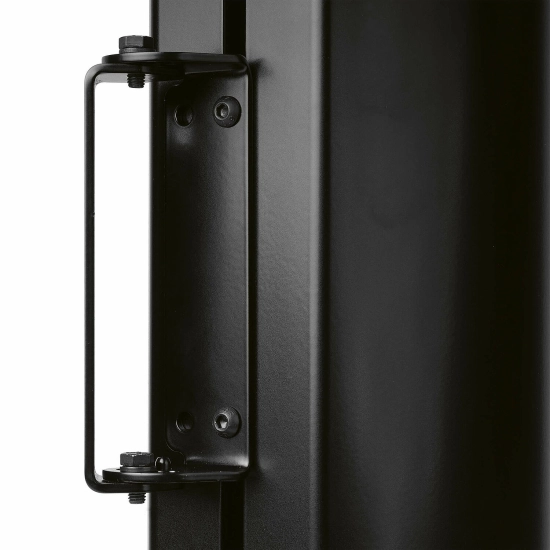 WS-6, Fixation réglable en PAN, pour colonnes «T-Slot» - Noire