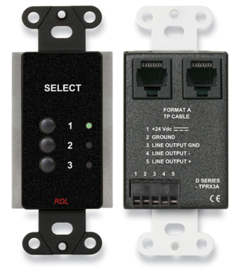 Selecteur de sources 3 entrées Format-A