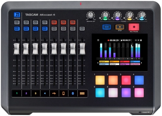 Mixer d'enregistrement de Podcast Tascam