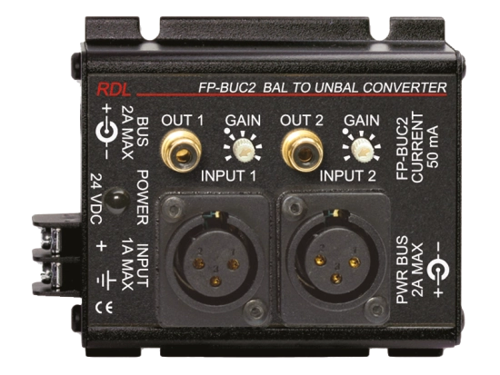 Convertisseur 2 canaux - RDL FP-BUC2