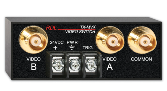 Commutateur vidéo manuel à distance - RDL TX-MVX