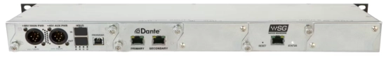 Convertisseur 1U WSG vers Dante 64x64 canaux
