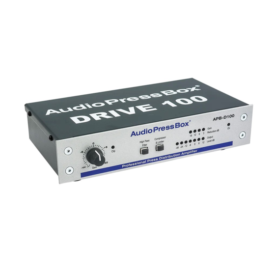 NS Unité APB-D100 + 4 expanders APB-008 SB-EX en valise, AudioPress