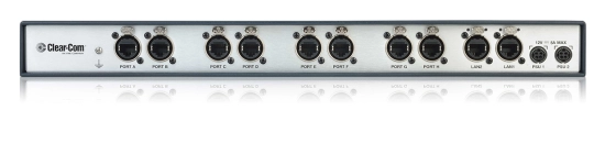 Interface audio sur IP rackable 8 canaux 4 fils - ClearCom LQ-R4W8