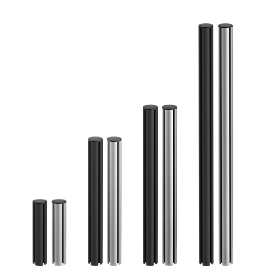 Barre profilée 534 mm Alu pour bras support d ecran Yellowtec