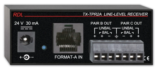 Récepteur actif à 2 paires - RL TX-TPR2A