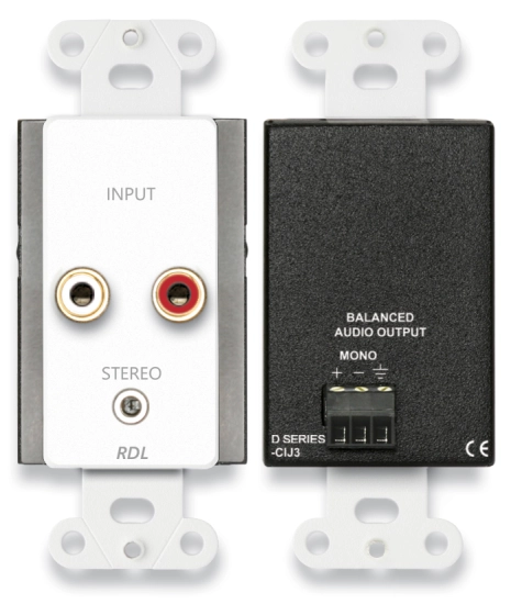 Plaque d entrée amateur - RDL D-CIJ3