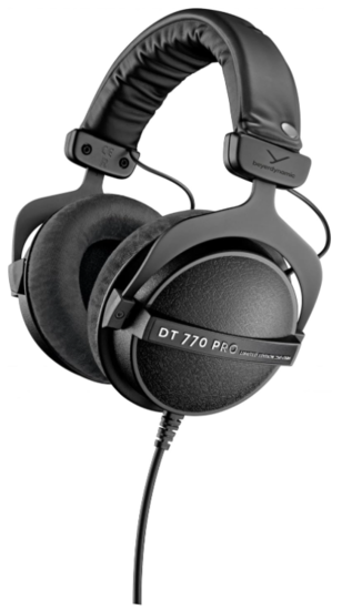 Casque stéréo fermé 250 Ohms version Limited Black - DT770PRO-LB