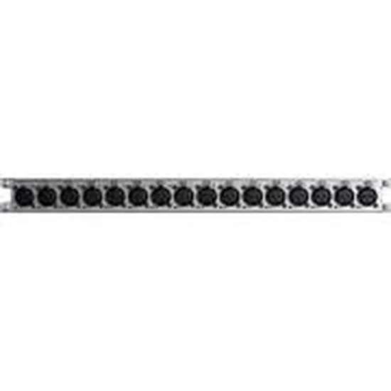 NS RS2565 - Plaque de patch 1U avec 8 XLR mâles + 8 XLR femelles pour