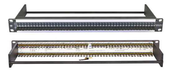 CSF1X48AV-3/1SAG, Patch panel 48 voies - 19 1U Ghielmetti