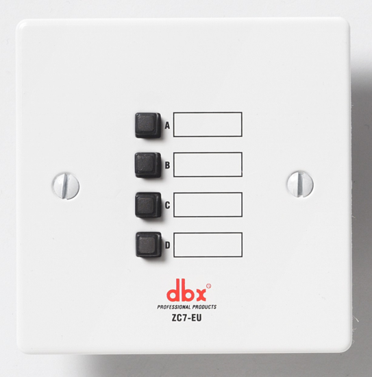 ZC7EU - Platine murale annonce (x4) pour Zone Pro et DR