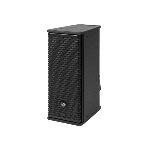 Enceinte Bi-amp. 1200W RMS, DSP, HP 2X20 cm + HF 1,5 p. 110Hx50V