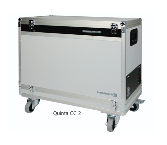 NS Flight-case de charge pour 10 postes QUINTA - Beyerdynamic CC2