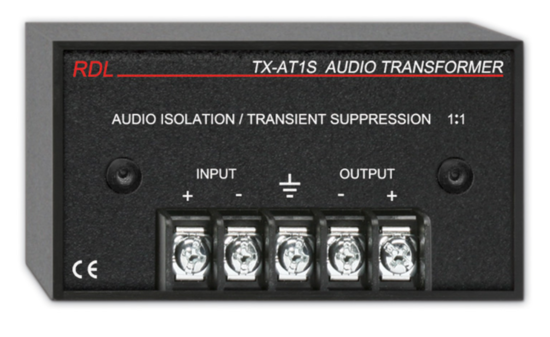 Transformateur d isolement audio - RDL TX-AT1S