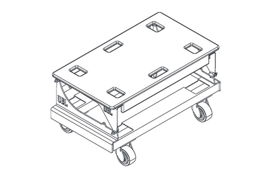Plateau pour transport vertical 3/4  pour VTX-A8
