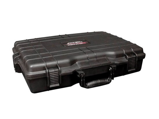 Mallette vide en ABS 549x124x438 mm, équipée de mousse prédécoupée