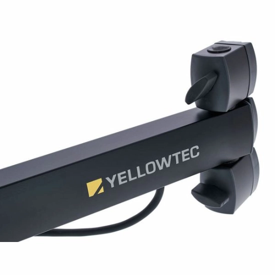 Bras support micro gris foncé bas pour radio filmée Yellowtec
