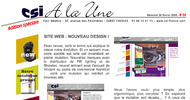 SITE WEB : NOUVEAU DESIGN !