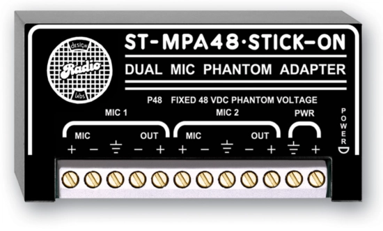 Double adaptateur alimentation fantôme - RDL ST-MPA48