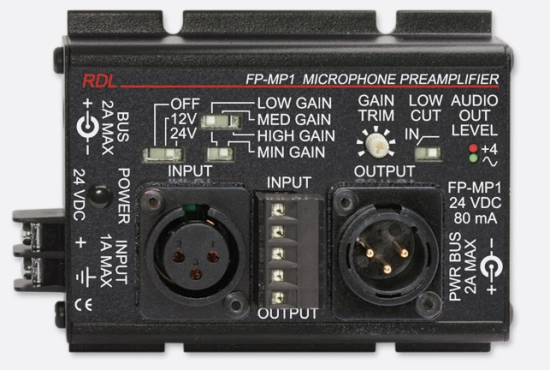 Préamplificateur microphone - RDL FP-MP1