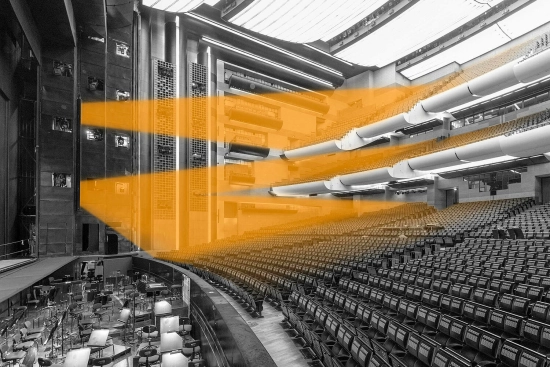 Module haute fréquence courte portée 8 x 1 pouce 8 x 120 W - WH