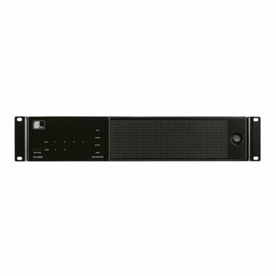 Amplificateur 2x2000W/4ohms - Connectique Euroblock - DANTE/AES/EBU