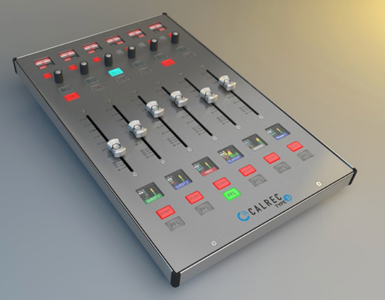 Module 6 x faders motorisé pour TypeR Calrec