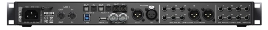 Fireface-Interface audio USB, 188 canaux, 192 kHz, USB 3.0 RME