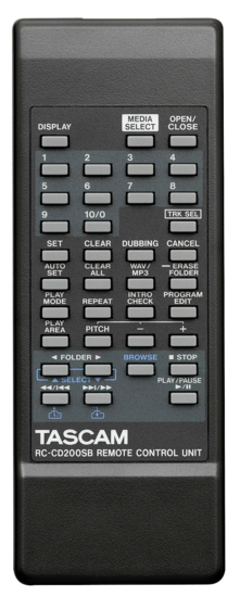 Lecteur CD/SD/USB 2U Tascam