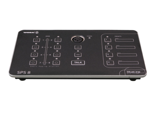 Station d appel 32 zones systeme BlueLine et LightMouse - WORK SPS 8