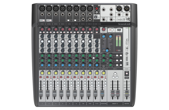NS SIGNATURE 12 MTK   Console live 12 voies   USB MulTi Track