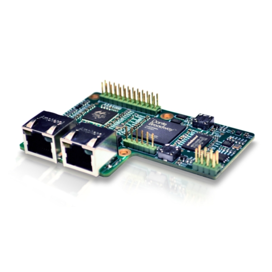 Carte DANTE redondante pour amplificateur Cloud Power APEX