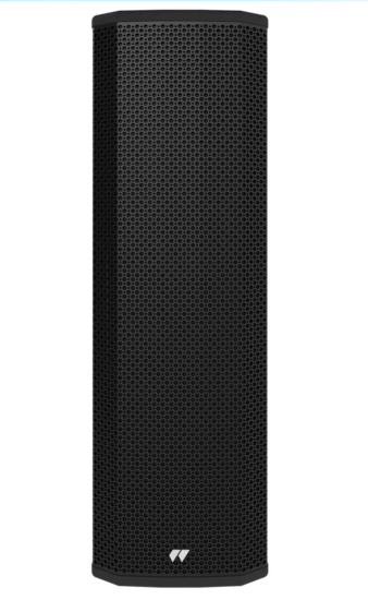 Colonne passive 2 voies, LF 6 x 5 pouces + 2 HF, 250W/8Ohms,120Hx20V