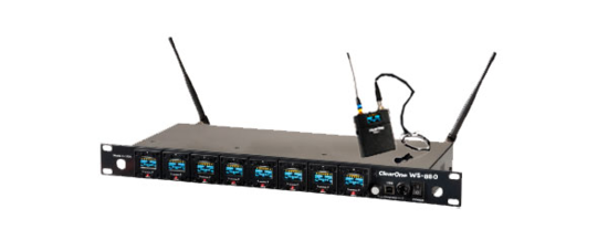 Pack Clearone 8 liaisons belt pack