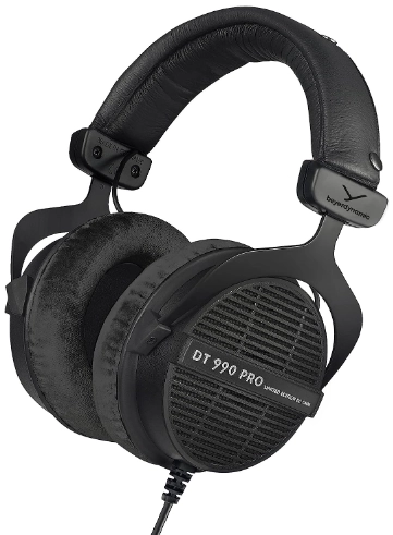 Casque stéréo ouvert 80 O version Black -Beyerdynamic DT990PRO-LB-80