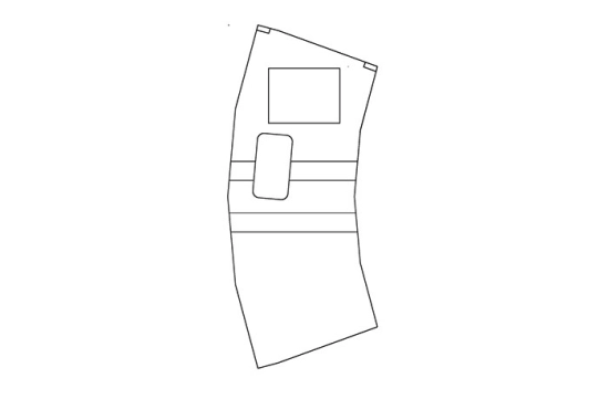 Housse de protection pour transport vertical 3/4 A8