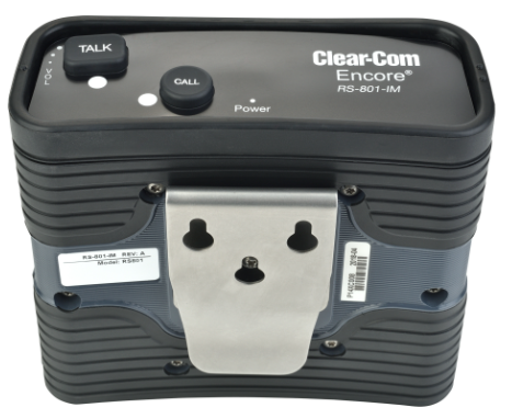 Boitier ceinture mono canal filaire - Clear-Com RS-801-IM