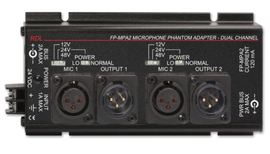 Double alimentation fantôme - RDL FP-MPA2