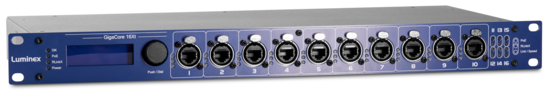 GigaCore 16Xt avec POE - Luminex