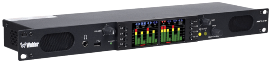Écran tactile 7", Rack 1U, mon. audio 16 canaux, 3G/HD/SD-SDI Wohler