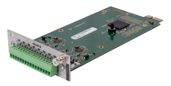 Carte de 8 entrées audio symétriques MultiVes - AM-ABT-XAUDI-8