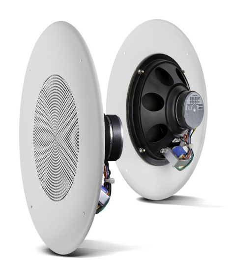 CSS8008 - Plafonnier 2 voies 200mm - 120° - 5W - 100V