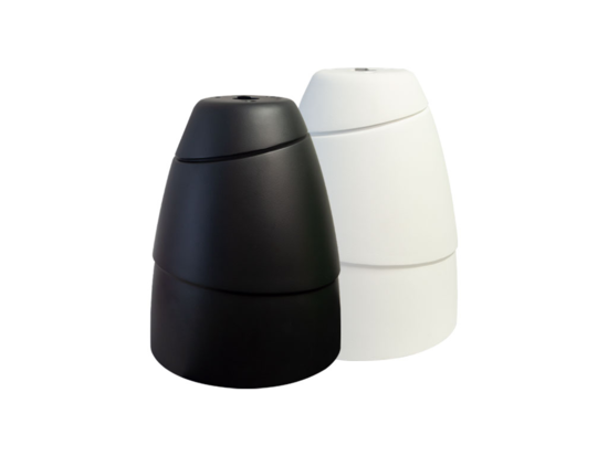 HP suspendu 2v. coax 8+1 400W/8O-60W/100V blanc - Work SN8 WH