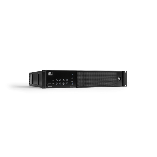 Amplificateur 4x2000W/4ohms - Connectique Euroblock - DANTE/AES/EBU
